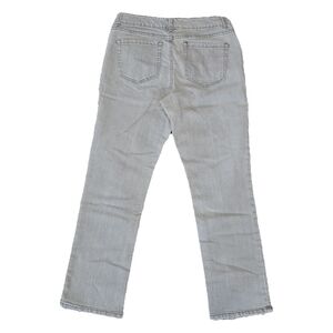 Charter Club Light Gray Bootcut Jeans with Subtle Fade